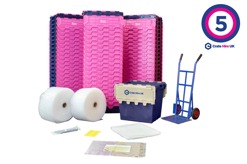 CHPK5 - Plastic Crate Hire Package 5