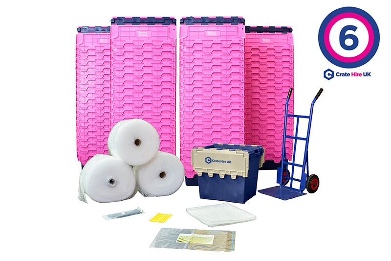 CHPK6 - Plastic Crate Hire Package 6