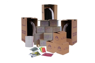 Cardboard Boxes For Moving Home - Set Package 4 - Crate Hire UK