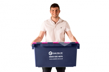 Plastic Moving Crate Rental Set Package 1 - Crate Hire UK - Thumbnail 1