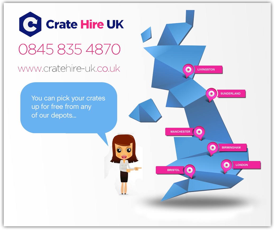 Crate Hire UK Depot Locations