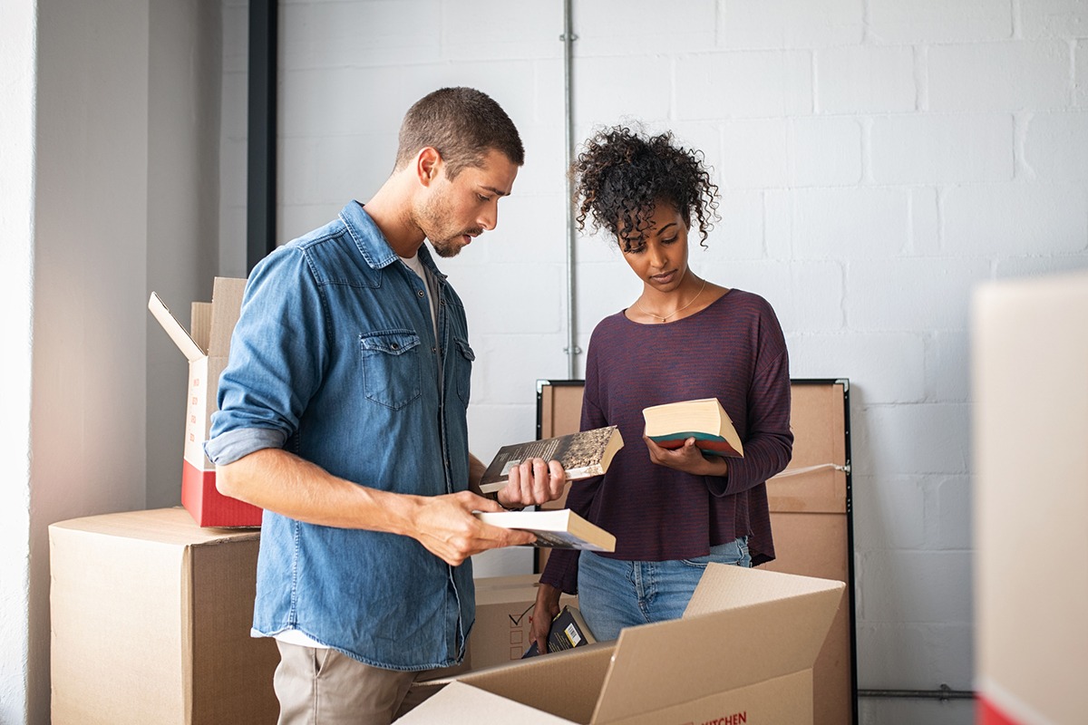 How to pack boxes when moving home