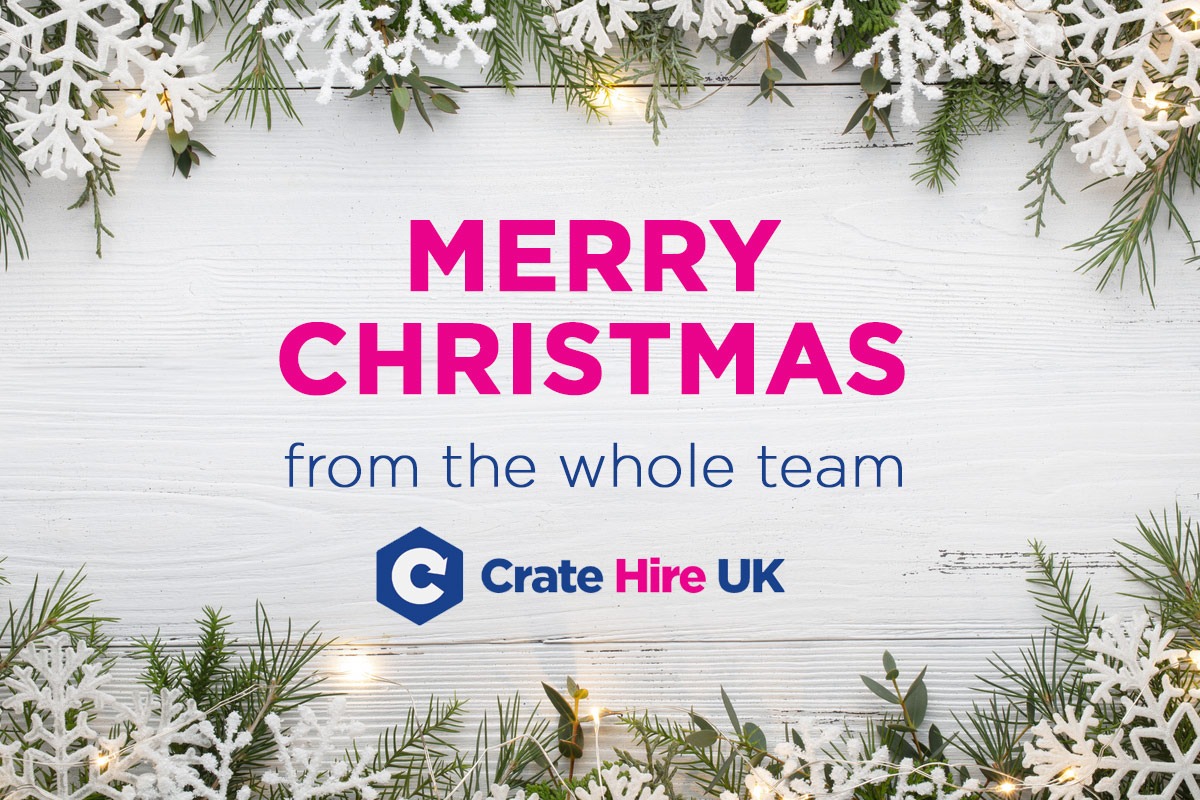 Merry Christmas 2019 From Crate Hire UK