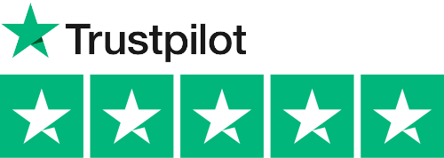 Rated Excellent on Trust Pilot Rated Excellent on Trust Pilot