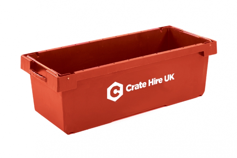 CHA6 - Metre Long Unlidded Plastic Moving Crate