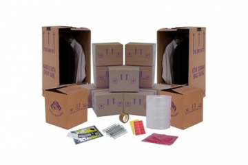 Cardboard Boxes For Moving Home - Set Package 3 - Crate Hire UK